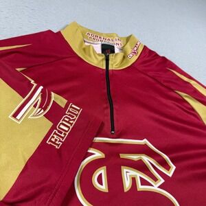 Adrenaline Promotions Florida State Seminoles Cycling Jersey Men Garnet Gold FSU